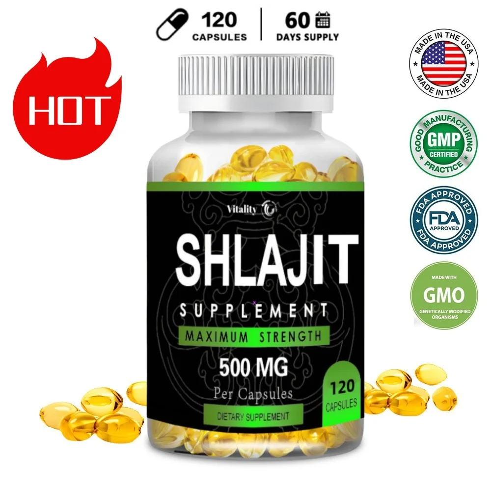 

Vitality Shilajit Supplement Supports Memory and Concentration, Provides A Powerful Energy Boost and Improves Cognitive Function