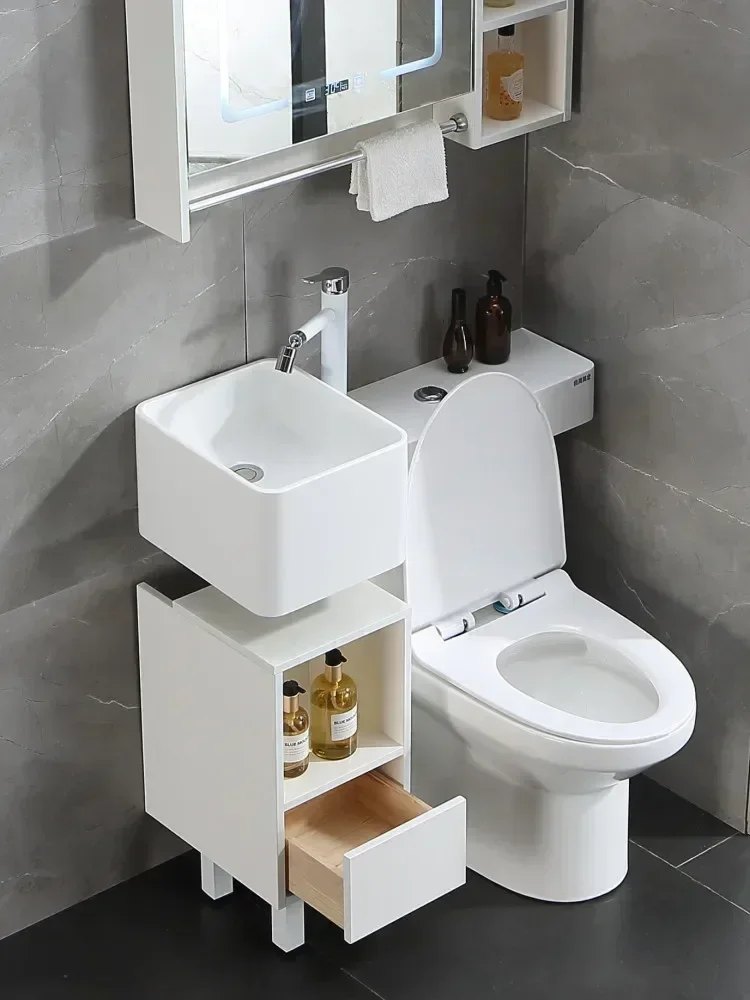 

Hot Sales Small Apartment Wash Basin Household Toilet Washstand
