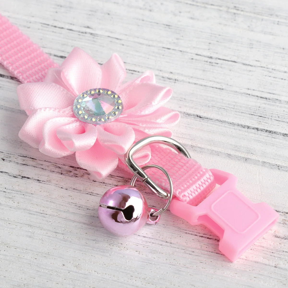 

Floral Necklace Kitten Collars Pet Supply Bell Cute for Cat Flower Neckchain Bride