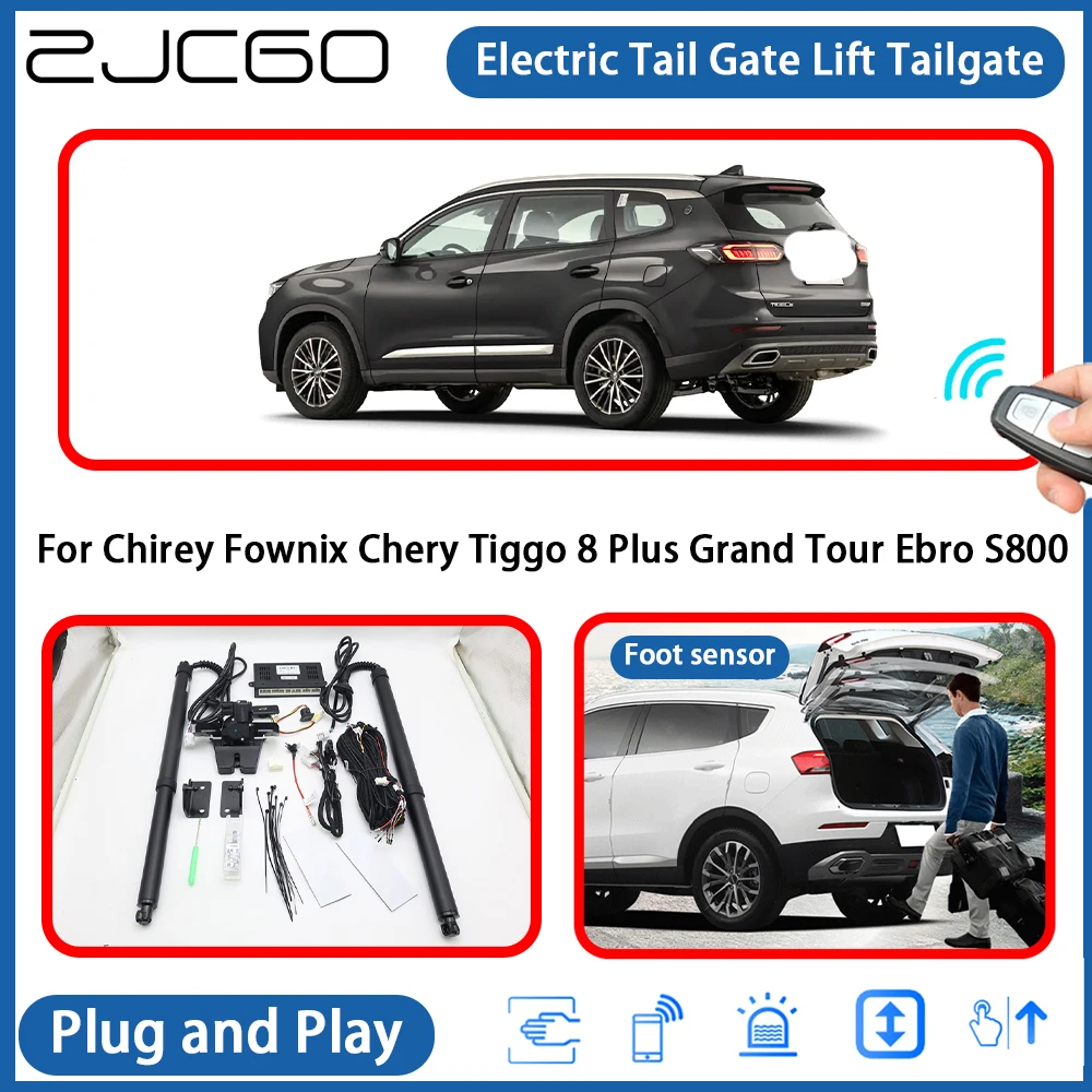 

for Chirey Fownix Chery Tiggo 8 Plus Grand Tour Ebro S800 Automatic Powered Tailgate Power Liftgate Electric Tail Gate Lift