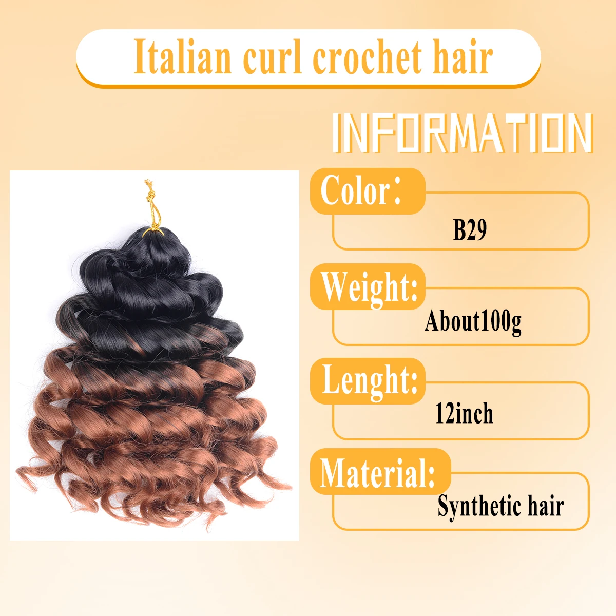 Extensions Capillaires Synthétiques Bouclées et Crépues pour Femme, Tresses Torsadées Deep Wave, au Crochet