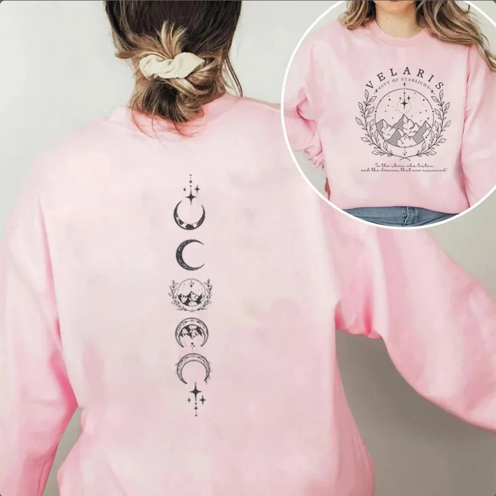 New Sweatshirt Velaris City of Starlight Shirt The Night Court Shirts SJM Merch ACOTAR Hoodie Unisex Long Sleeve Sweatshirts