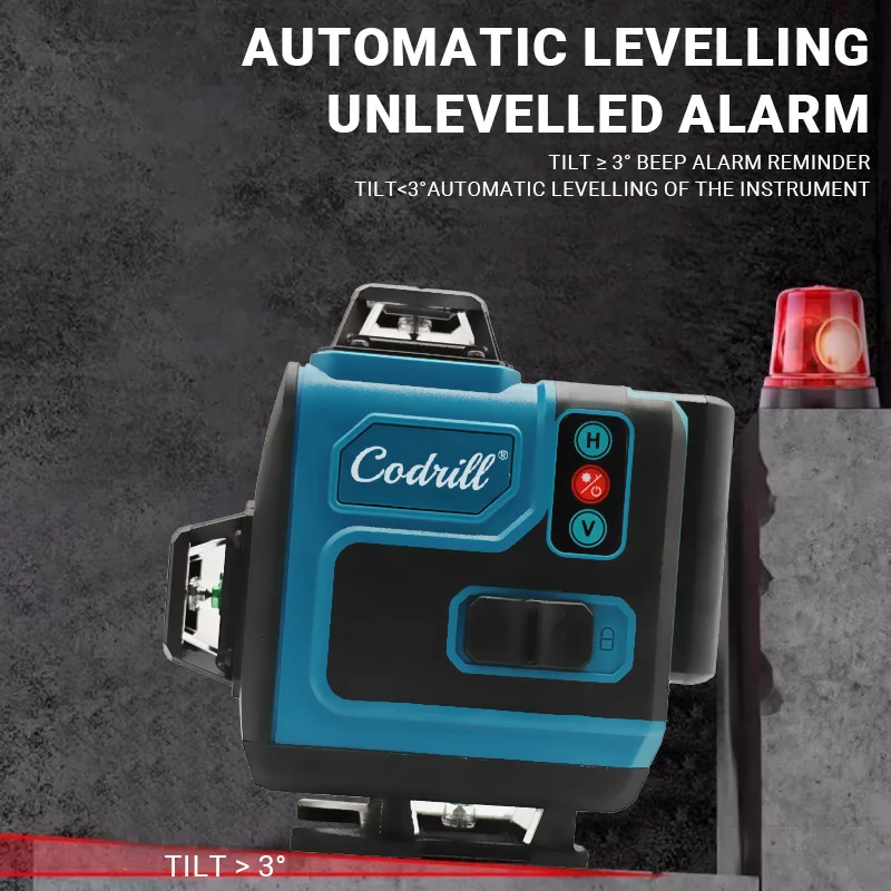 Per Makita 16 Linee Livello Laser Linea Verde Ad Alta Precisione Autolivellante Portatile 360 Raggio Verde Livello Laser Orizzontale Verticale