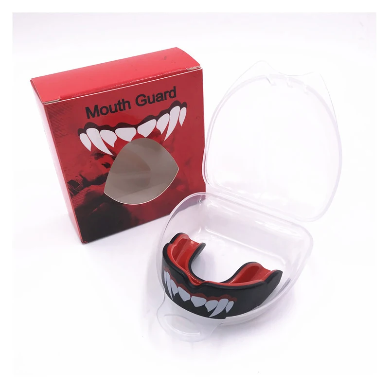 1 PC Boxing Tooth Protector EVA Gum Shield Mouth Guard For Football Rugby Taekwondo Sport Mouthguard Tooth Brace Protection