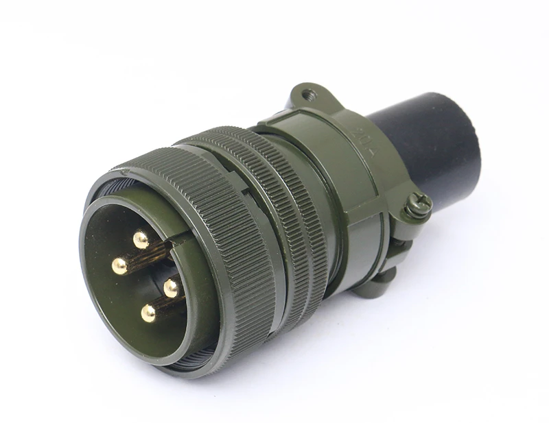 

Авиационная вилка MS5015, 4-контактный серворазъем 80А MS3106A-32-17S, MS3102A-32-17P