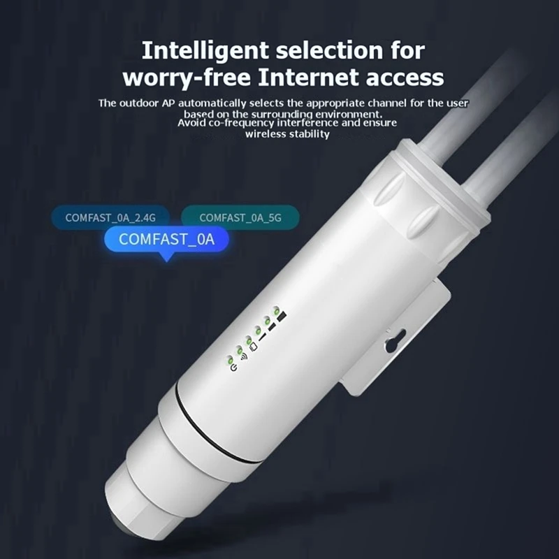 Super Sale Comfast AC1200 Outdoor Wifi Signal Extender AP Router 2.4/5Ghz