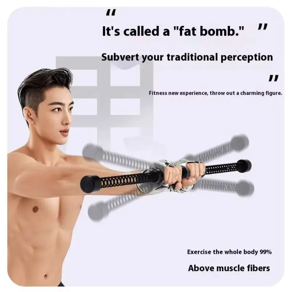 

Replacement Spring Gym Battle Rope Rebound Non Slip Cordless Battle Rope Stainless Steel Multifunction Arm Strength Rope