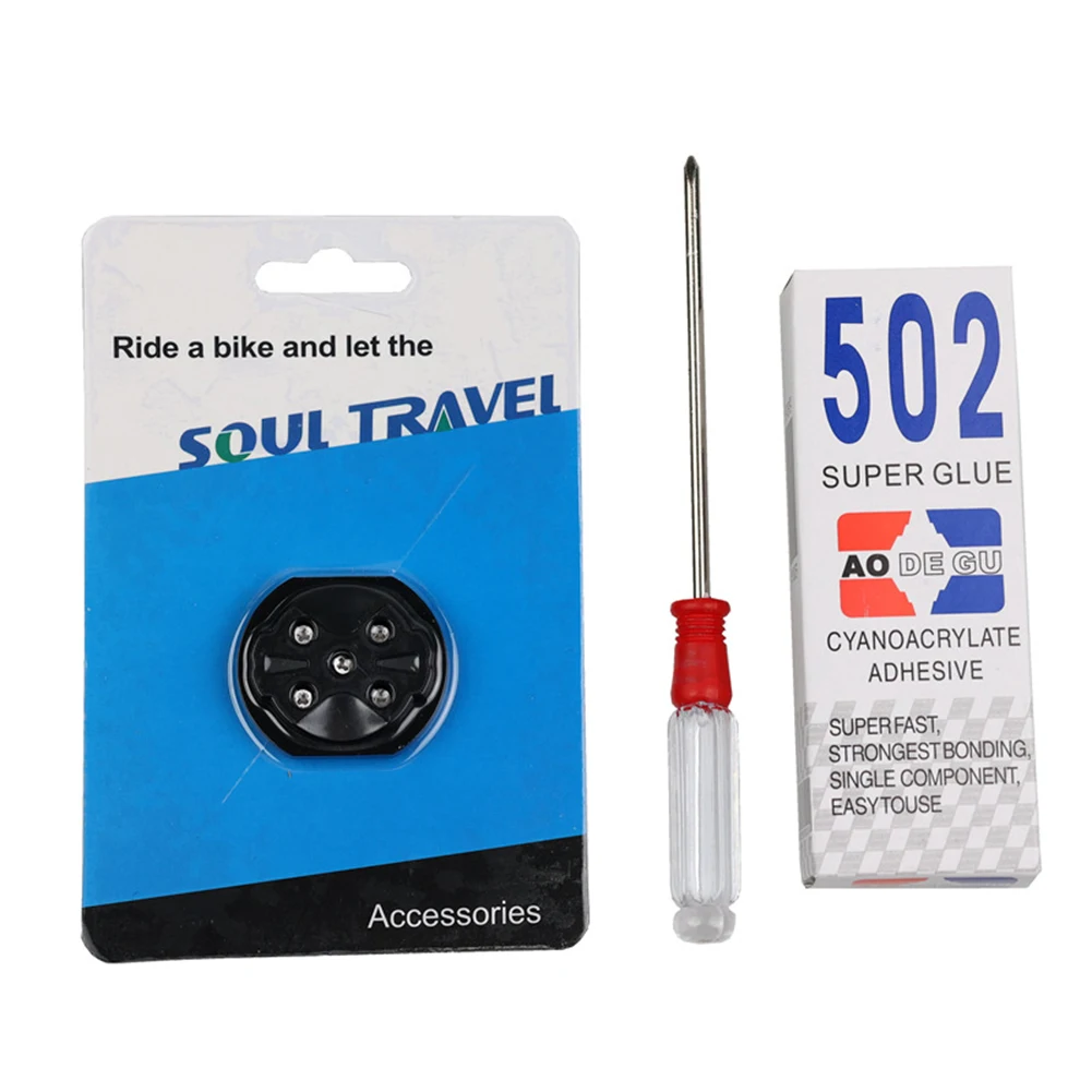 

MTB/Road Bike Computer Mount Repair Part Practical Bike Computer Mounts Repair Broken Parts Nylon for Garmin Bryton