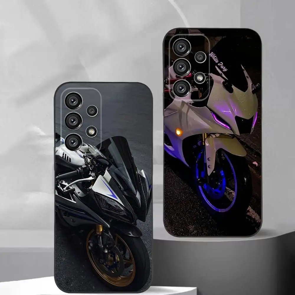 

Moto Bike Y-YAMAHAS Phone Case For Samsung S25,S24,S21,S22,S23,S30,Ultra,S20,Plus,Fe,Lite,Note,10,9,5G Black Cover