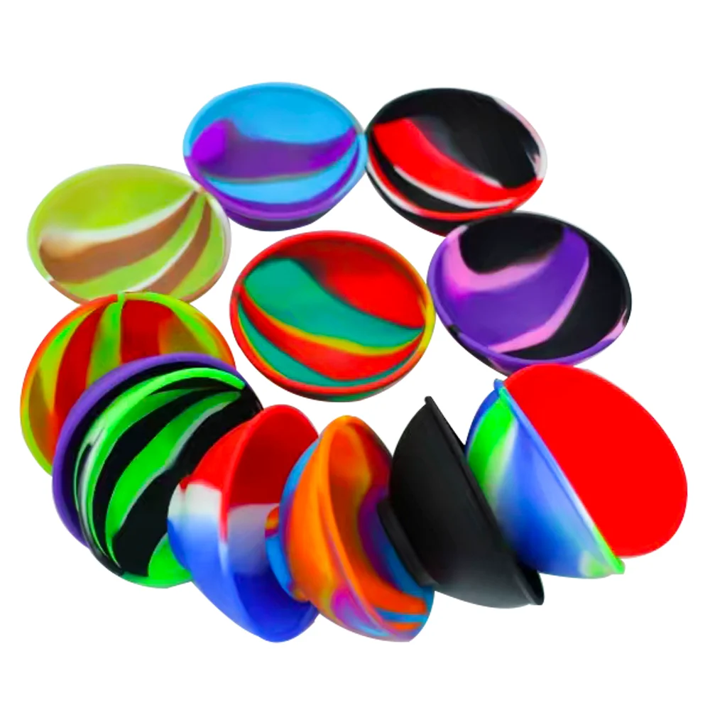 1/3/5PCS Tobacco Silicone Bowl 50mm Kitchen Spice Container 8g Gadgets Food Storage Herb Smoking Bowl