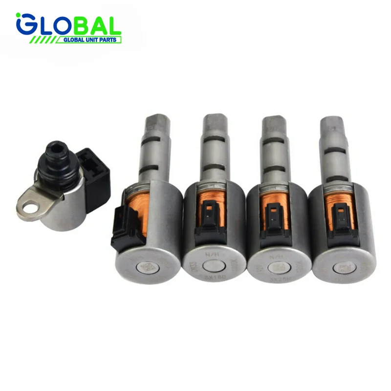 JF015E RE0F11A 5PCS CVT Transmission Valve Body Solenoid Fits For Nissan Note Sentra 12-Up