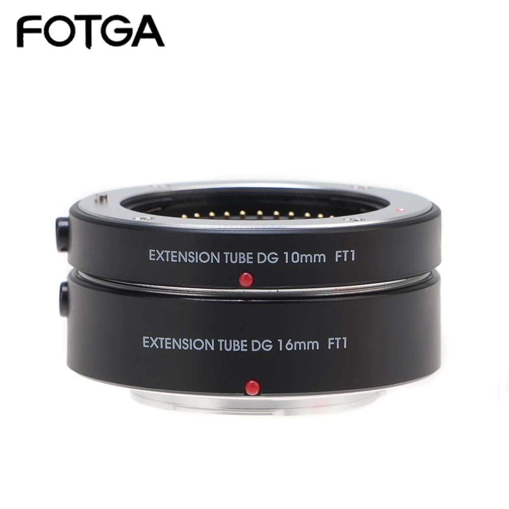 FOTGA Macro AF Auto Focus Extension Tube Ring DG for Four Thirds M43 Micro 4/3 Camera