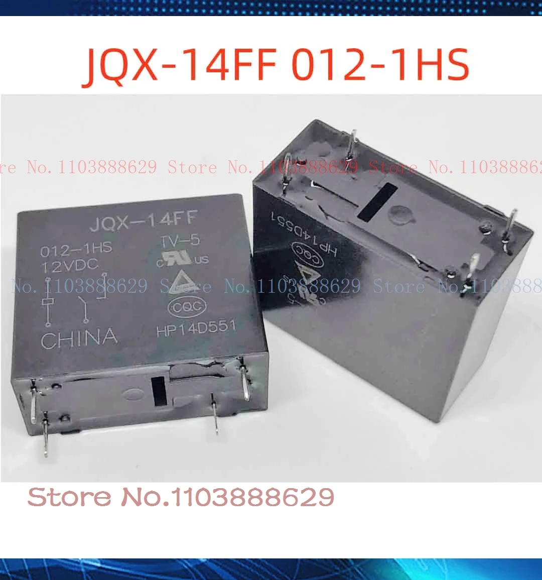 JQX-14FF 005/009/012/024-1HS/1H/ TV-5 G2RA4