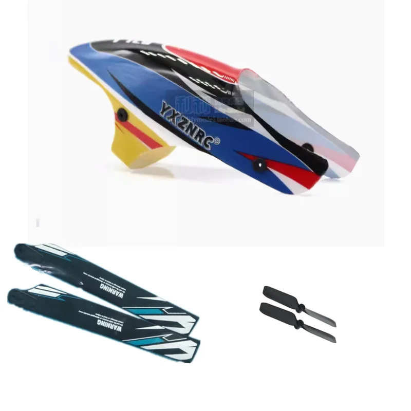 Crash Pack For YUXIANG F120 RC Helicopter Spare Parts Replacement Accessories Canopy Main Blade Skid Landing