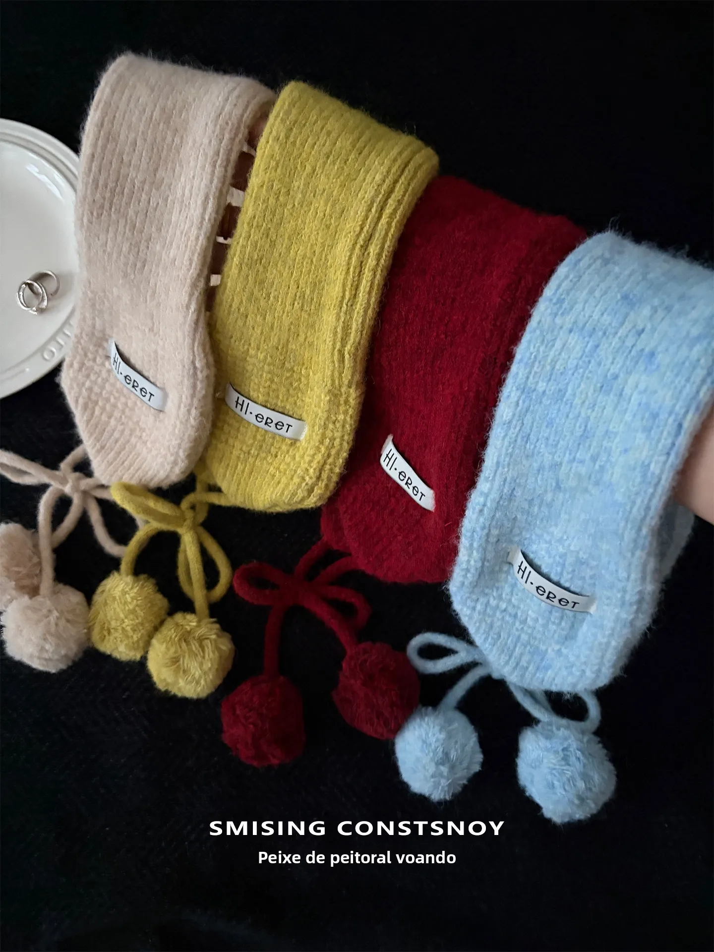 Echarpe-a-pompons-en-tricot-de-style-coreen-echarpe-chaude-et-tendance-pour-femmes-ideale-pour-le-cyclisme-en-hiver-unisexe-assortie-a-tout-protege-les-oreilles