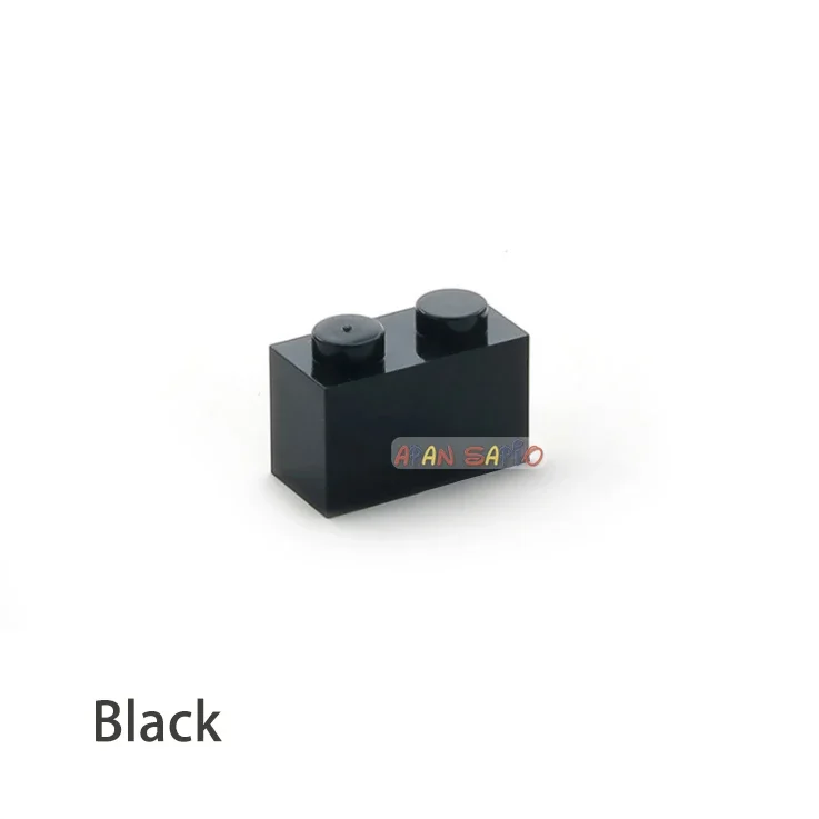 500 stücke 1x2 Punkte DIY Bausteine Dicke Zahlen Bricks Pädagogisches Kreatives Kunststoff Spielzeug für Kinder Kompatibel mit 3004