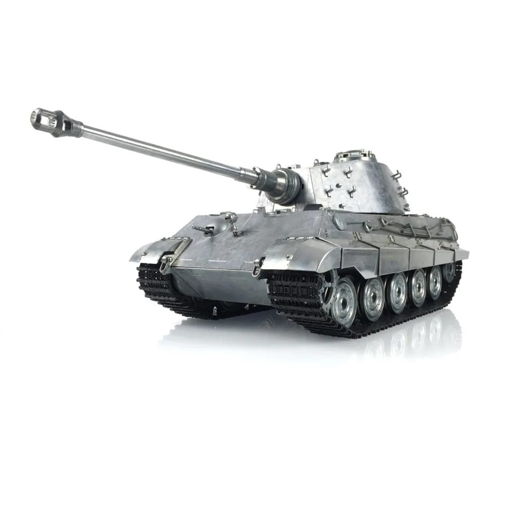 Venda dos EUA Mato 100% Metal Escala 1/16 Alemão Rei Tigre BB RTR RC Tanque 1228 Pistas Rodas