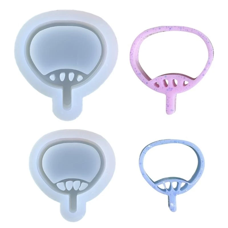 

3XUA Moulds Resin Shaker Molds Resin Casting Shaker Mould Fan Shaped