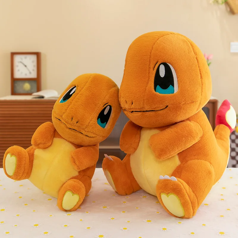 35-65cm Kawaii Characters Pokemon Plush Toy Charmander Stuffed Animal Anime Soft Doll Sofa Pillow Cute Cartoon Gifts for Childre