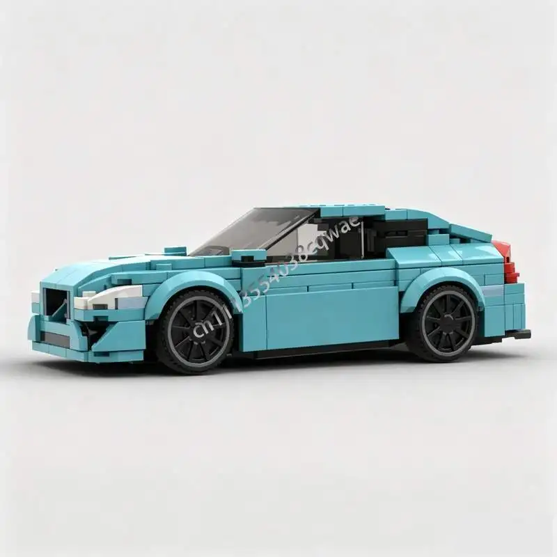 303PCS High Performance Sports Car MOC Racing Model Custom DIY Assembly Educational Building Blocks Collectible Holiday Present