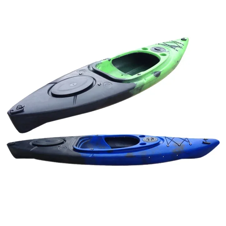 

Cheap Plastic 9.8Ft PE K1 Racing Fishing Kayak 1 Person Canoe Kayak Sea Pick Up At The Port