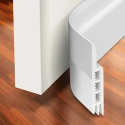 1Pc 1 Meter Door Bottom Sealing Strip Self-Adhesive Aoors And Windows,Sound Insulation, Windproof, Porous Sealing Strip