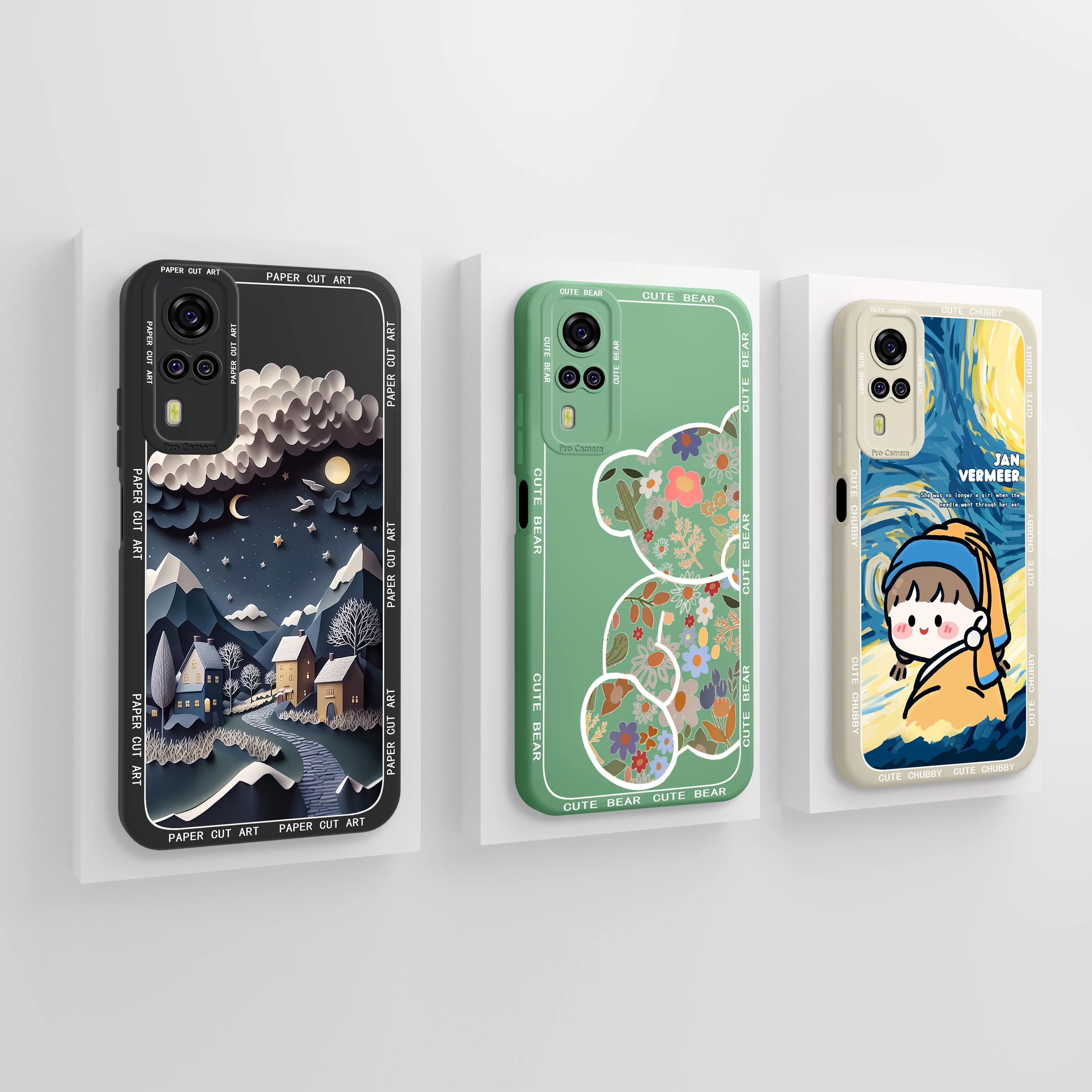 Special Funda For Vivo Y51(2020) Y51a Y31 Y53s Landscape Painting Case Durable Silicone Soft Back Cover For VivoY53S Y51 A Coque