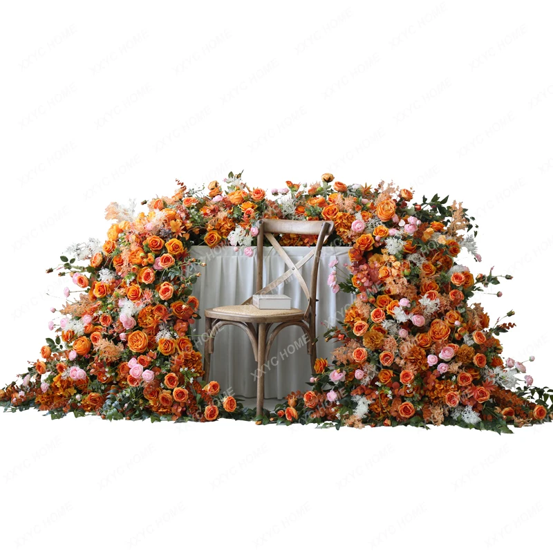 

Scene Layout Floral Set Simulation Silk Flower Mall Internet Celebrity Clock-in Area Background Props Ornamental Flower