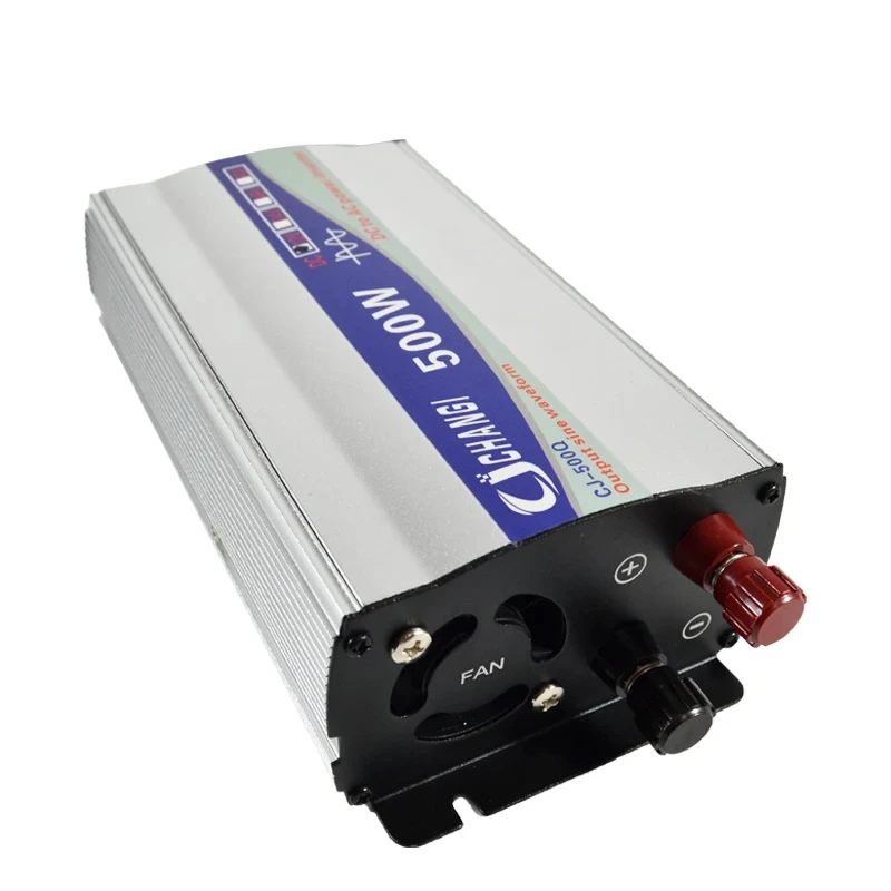 Inverter di potenza a onda sinusoidale pura convertitore Display digitale singolo presa universale 500W 1000W 12V 220V DC 12V 24V a AC 220V