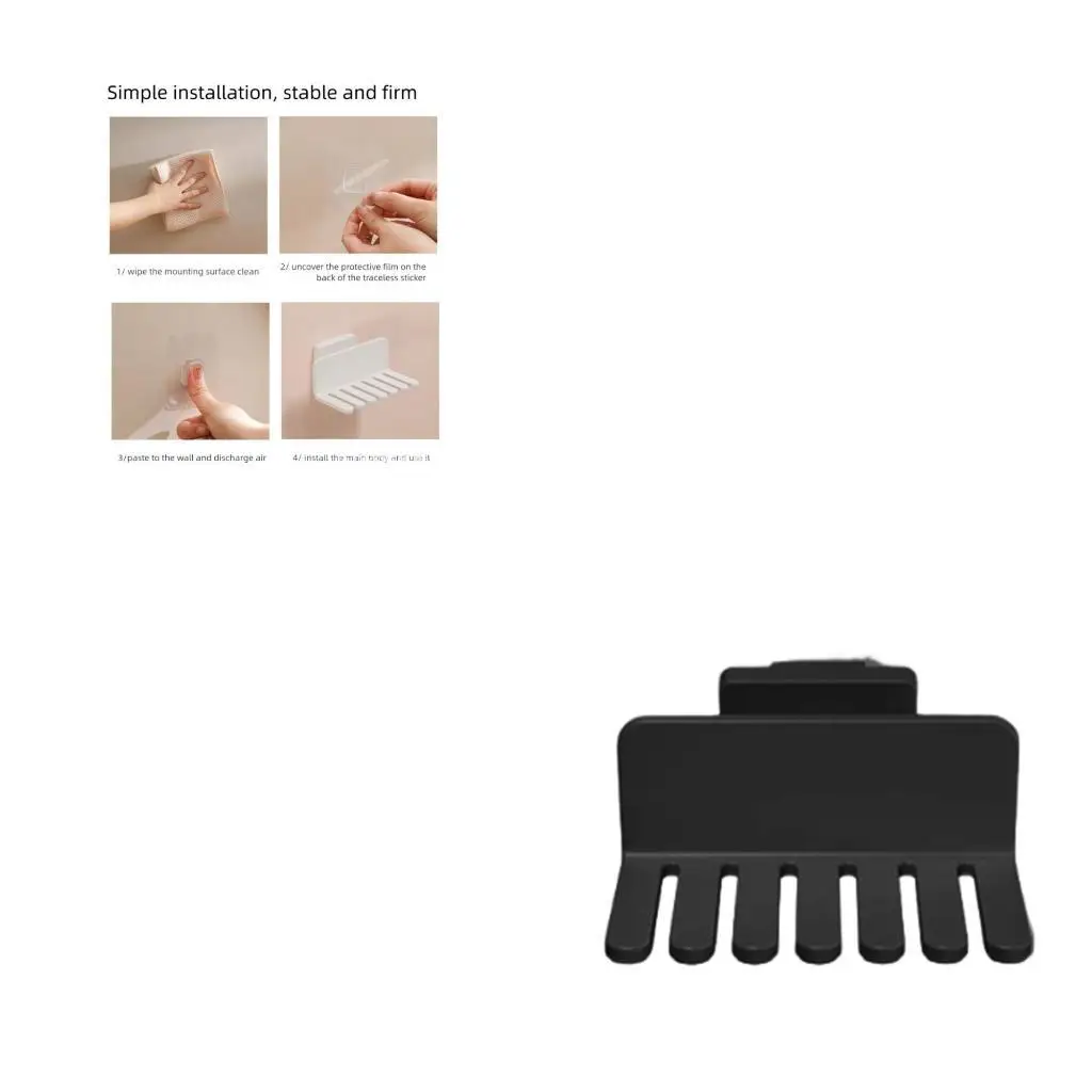 652F Compact Wall Mount Watch Band Holder Effortless Setups Universal Compatibility For Intelligent Accessories Management