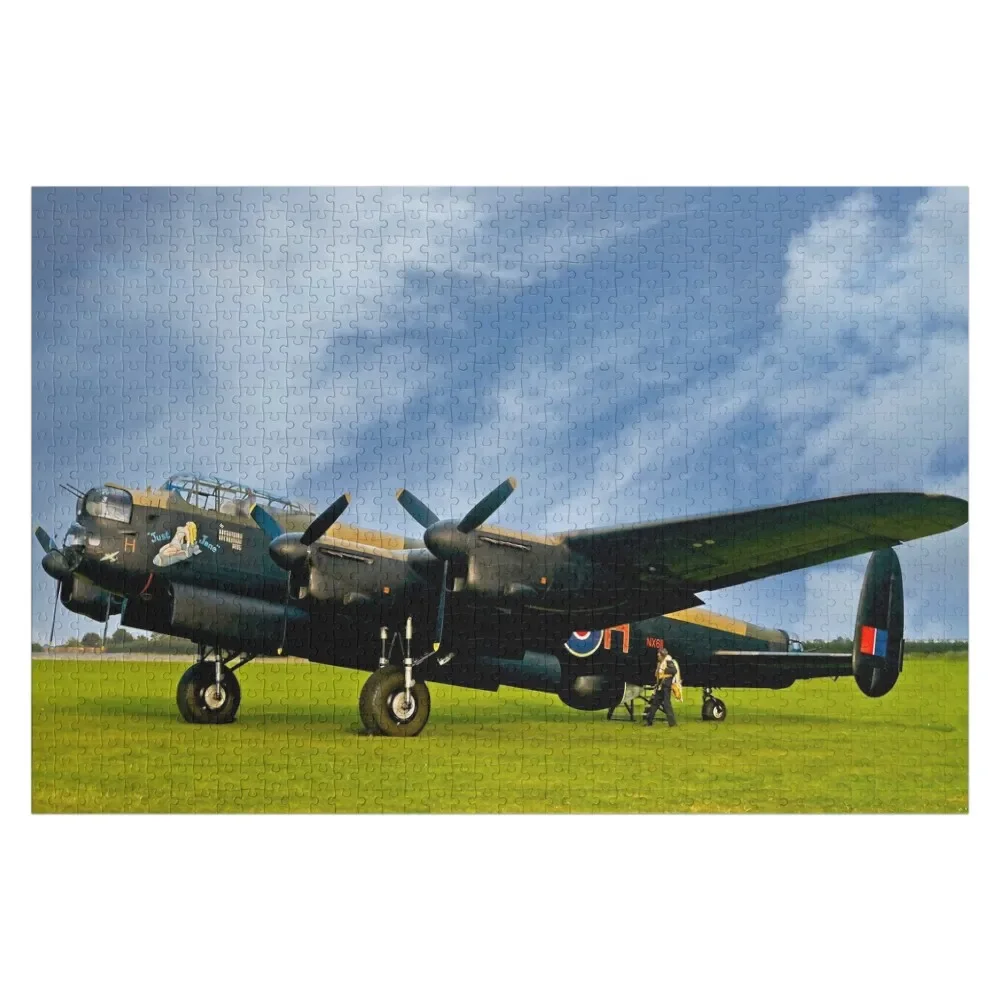 Układanka RAF Lancaster Bomber Puzzle dla dzieci Zdjęcie Spersonalizowane prezenty Puzzle