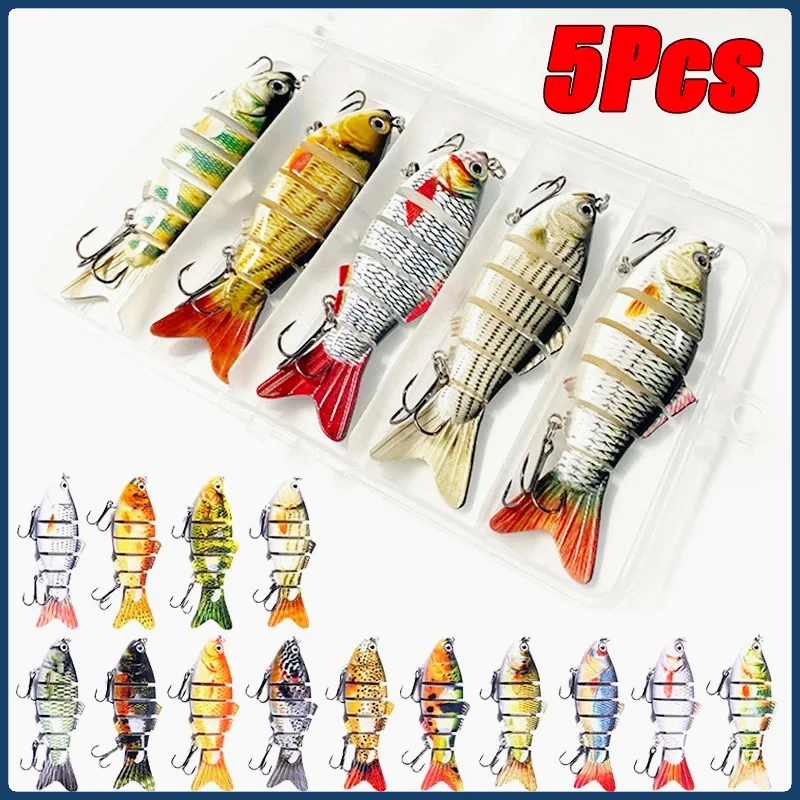 5/3/1 قطعة 6 قطعة متعددة صوتها الصيد إغراء غرق 10 سنتيمتر/17.5 جرام سويم الاصطناعي Wobblers كرانكبيت الطعم الثابت Pesca معالجة