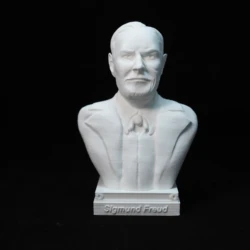 Sigmund Freud ornaments statue hand model decoration bust crafts great man portrait desk desk, 3D printing PLA plastic