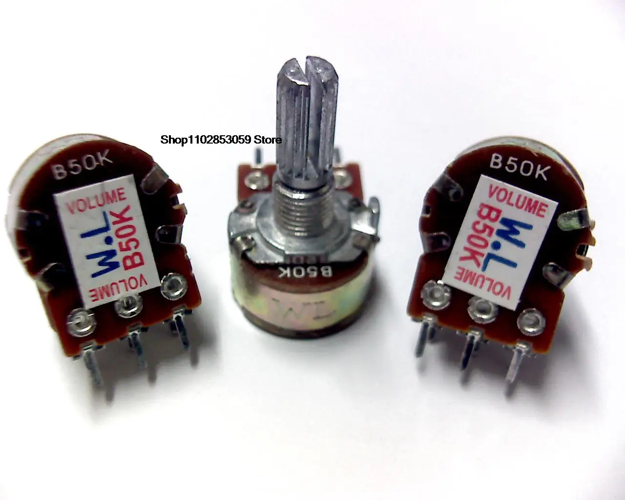 10PCS  High quality volume potentiometer 100K WH172 WH148 WL148