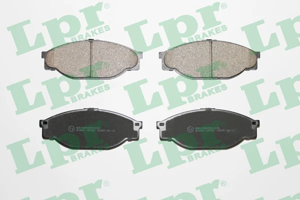 

05 P927 for brake pad HIACE BUS