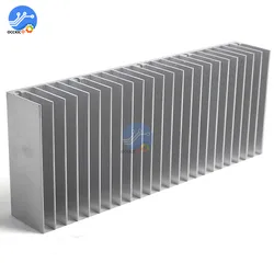 60x150x25mm Aluminum Heat Sink Radiator Cooling Cooler for LED Transistor IC PBC Chip Heat Dissipation