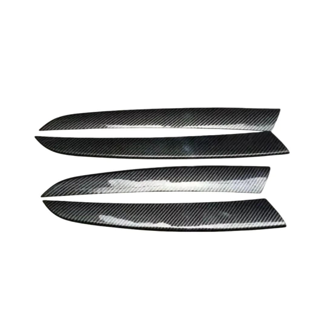 Carbon fiber Auto Door Trim for BMW E70 E71 X5 X6 modified Auto interior Door decorative strip Body kit Car Accessories