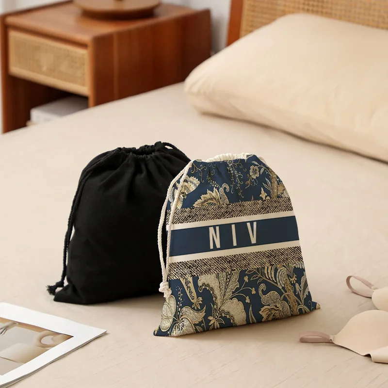 حقائب النساء حقائب قماش مخصصة اسم حقائب اليد عالية السعة التسوق الكتف كيس شخصية مخصصة طباعة حقائب الهدايا #4