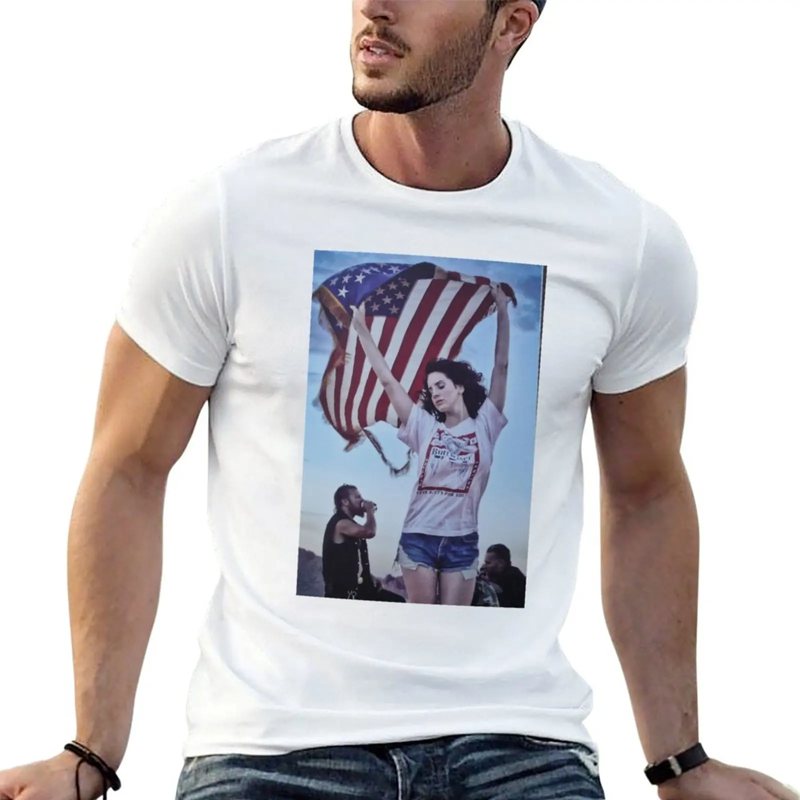 t man cotton shirts The T-Shirt t Lana plain In Wind funny shirt