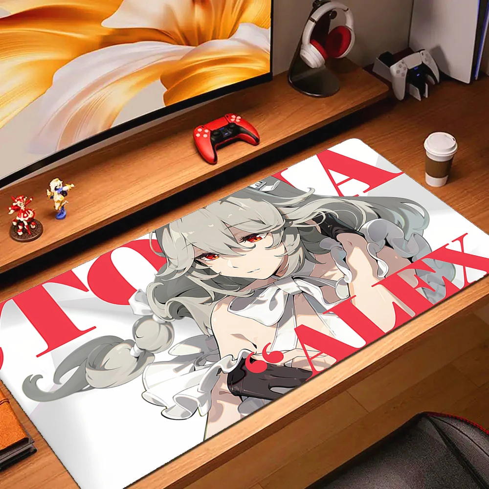 Zenless Zone Zero Mouse Pad ZZZ Nicole Von Lycaon Ellen Zhu Yuan Hoshimi Miyabi Soldier 11 XXL Large Mousepad Big Keyboard Mats