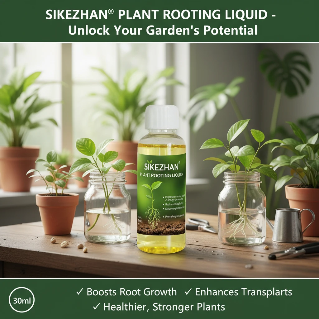 Rapid Rooting Liquid Nutrient - Plant Growth Accelerator for Cuttings & Cloning - Universal Root Stimulator Fertilizer 30ml