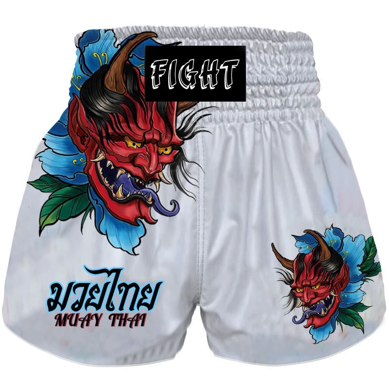 Men and women boxing Muay Thai Sports Shorts Adult sports suit set, Fitness Training T-shirt, swimsuit, MMA Brazilian Jiu-jitsu