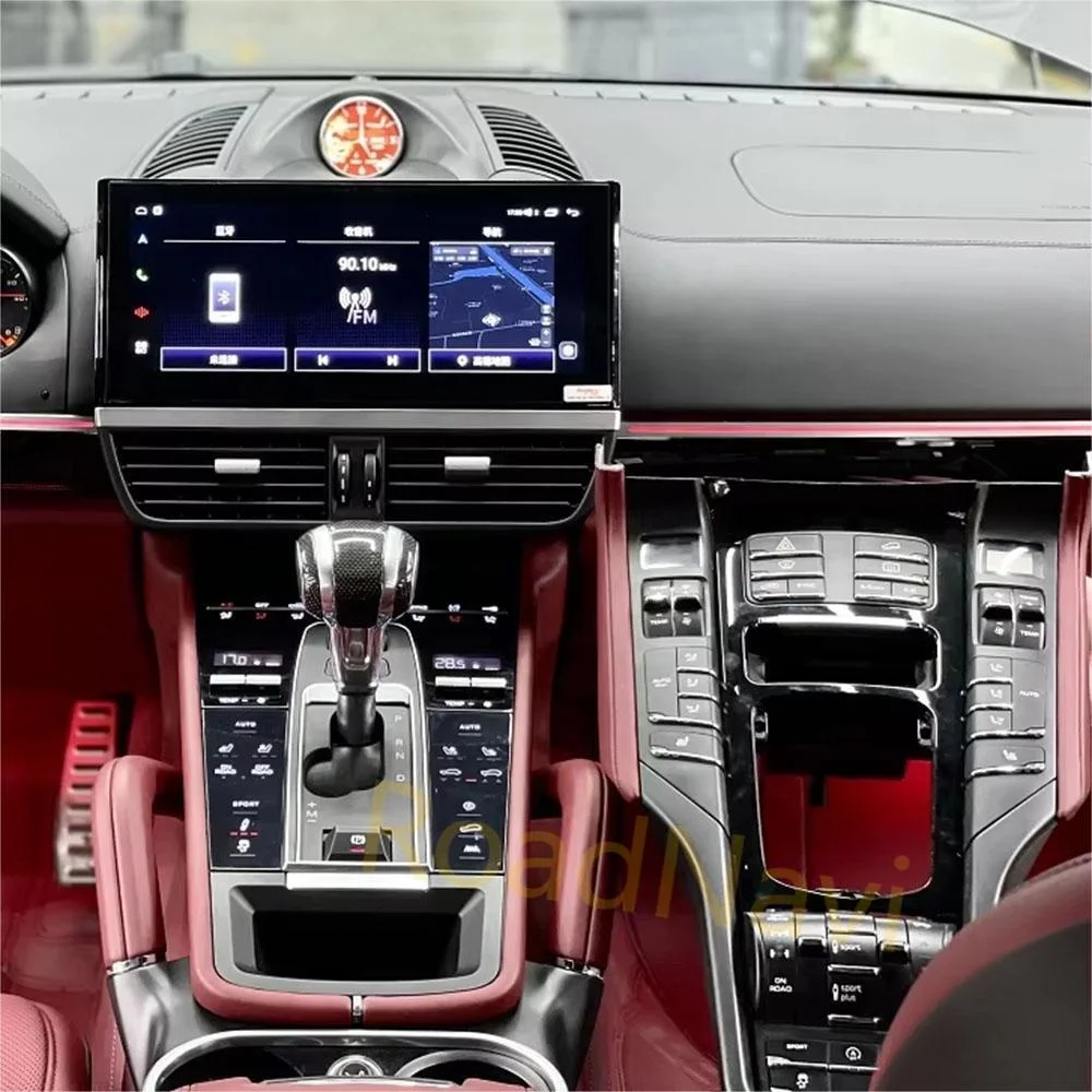RoadNavi Upgrade Interior Saddle Digital Control Panel for Porsche Cayenne Macan Panamera