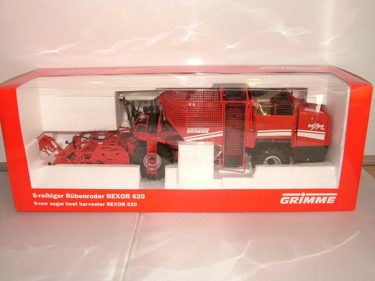 ROS 60133 Grimme Rexor 620 Sugar beet Harvester 1/32 Scale DieCast New in Original Box