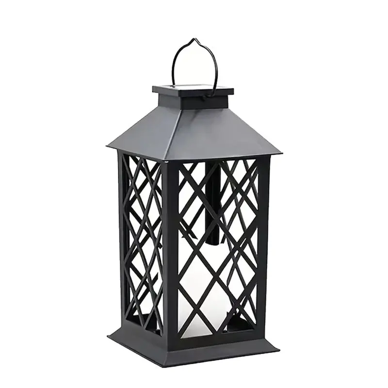 

Солнечный фонарь AB41 для вечеринок на открытом воздухе, светодиодный светильник с эффектом мерцающего пламени, бездымная свеча, подвесной декоративный светильник для сада, модель A