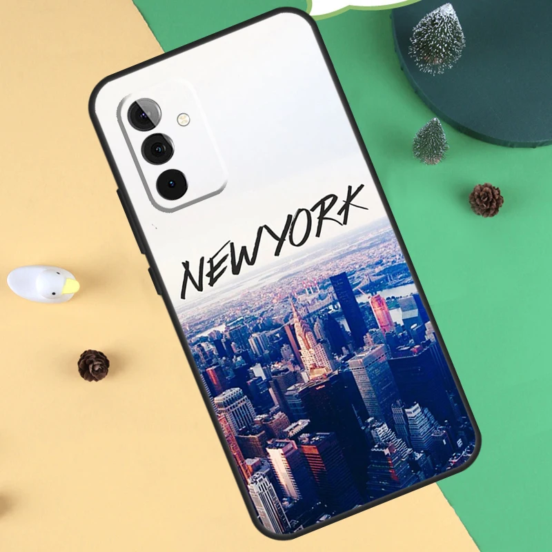 New York City Funda per Samsung Galaxy A35 A55 A15 A25 A53 A33 A13 A52 A32 A12 A51 A71 A14 A34 A54 Case