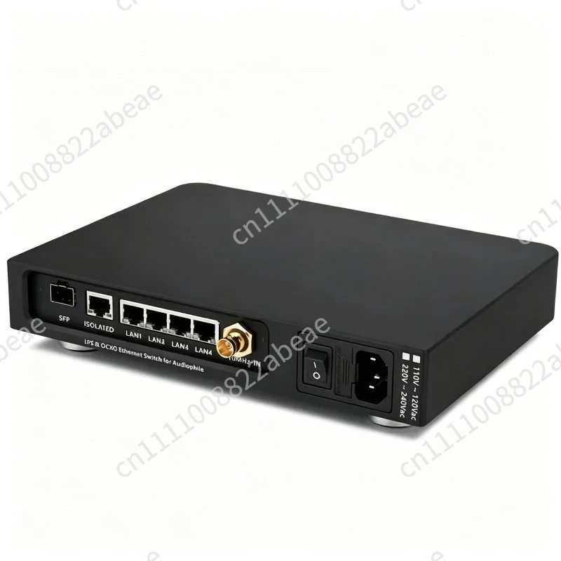 For AS6 Audio HIFI Switch Linear DC Power Supply OCXO Crystal Oscillator HiFi Grade Network Switch​