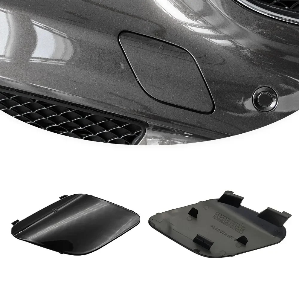 For Mercedes Benz W207 E Class Coupe E200 E260 E300 E350 2013 2016 Car Front Bumper Tow Hook Cover Cap Black 2078850024