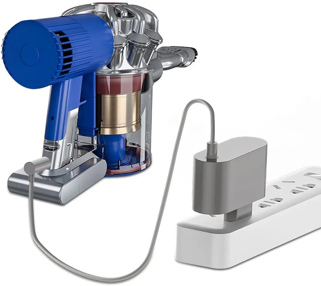 เหมาะสำหรับเครื่องชาร์จแบตเตอรี่เครื่องดูด V8 V6 Dyson V7 (ปลั๊ก EU)