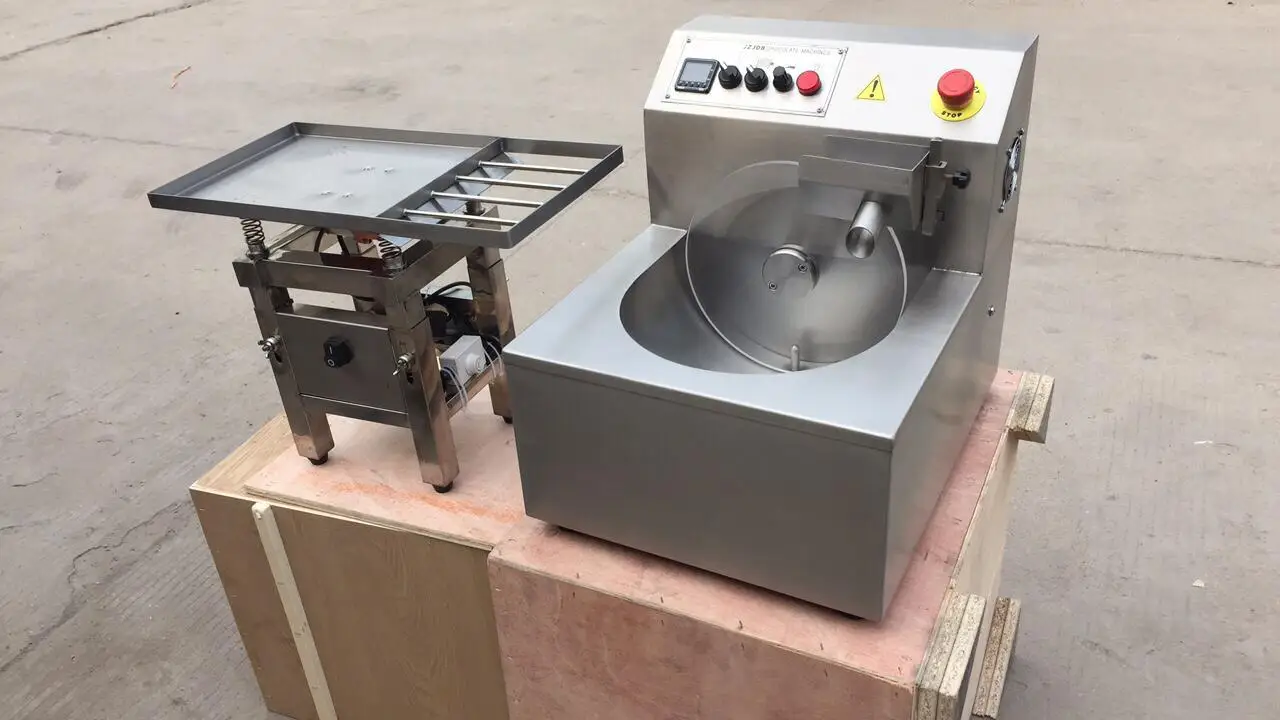 #Commercial 15kg Chocolate Melting and Mixing Machine Chocolate Melters Tempering Machine Prices